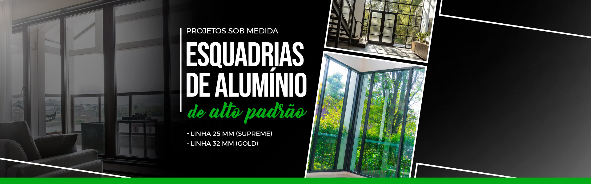 Camppina Vidros - Esquadrias de Alumínio, Pele de Vidro e Fachada de Vidro em Curitiba | Imagem ilustrativa