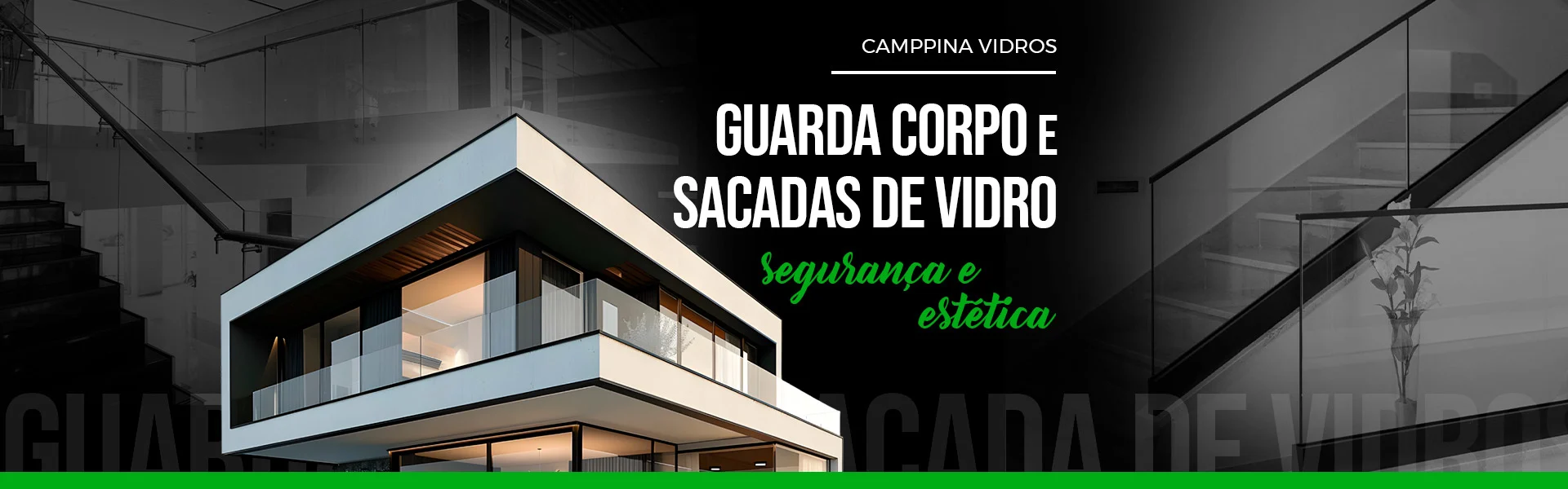 Camppina Vidros - Esquadrias de Alumínio, Pele de Vidro e Fachada de Vidro em Curitiba | Imagem ilustrativa